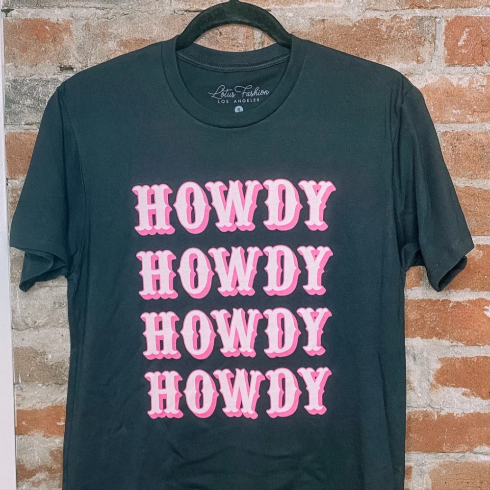 Lotus Fashion Los Angeles Howdy T